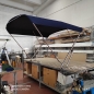 Preview: Bimini mit Geräteträger "Strange". Breite 245cm