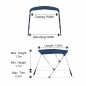 Preview: 3 Stangen Bimini "Oceansouth" Breite 190-210cm