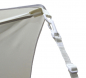 Preview: Bootssonnenschirm 190x230cm Farbe weiss