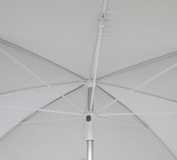 Preview: Sonnenschirm Sunny Boy mit Seitenteilen Farbe weiss