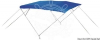 Preview: 4 Stangen Bimini Top Deep 170-180cm Breite 135cm Höhe