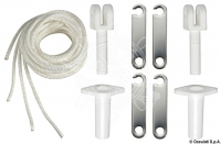 Preview: 4 Stangen Bimini Top Deep 215-225cm Breite 135cm Höhe