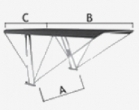 Preview: Bimini Top Vorne und hinten + Geräteträger