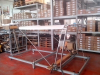 Bimini für Geräteträger "Motorboot" Stoff aus Airtex