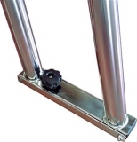 Preview: Geräteträger Ø50mm 100-220cm Montagebreite