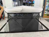 3 Stangen Bimini Top Deluxe Alu 200-213cm Breite