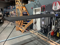 Bimini für Geräteträger "Schlauchboot" Stoff aus Sunbrella