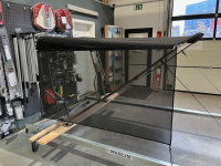 Preview: Bimini für Geräteträger "Schlauchboot" Stoff aus Sunbrella