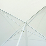 Bootssonnenschirm 190x230cm Farbe schwarz