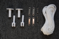 3 Stangen Bimini Top Light 175-185cm Breite 115cm Höhe