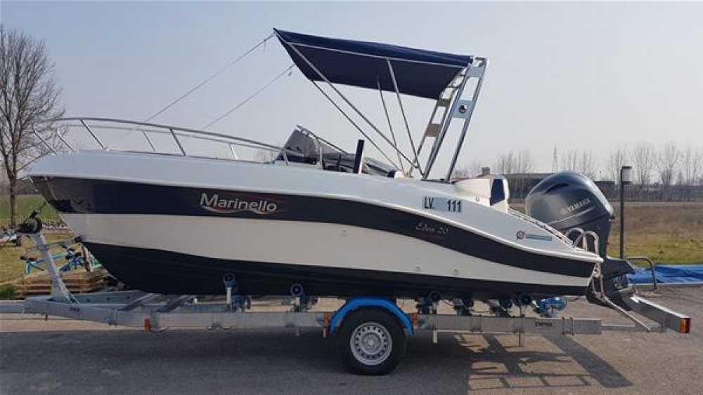 Bimini Top mit Geräteträger für Motorboote Breite 145cm bis 190cm