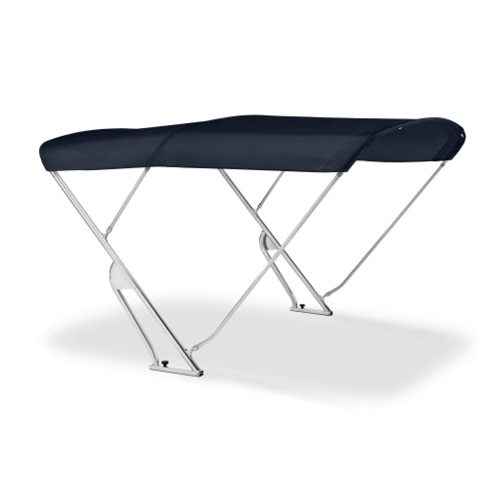 Bimini mit Geräteträger "Strange". Breite 230cm