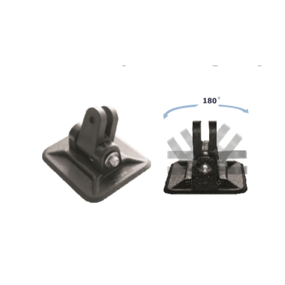 Bimini Top Halterung zum Aufkleben für Schlauchboote 2 Stück