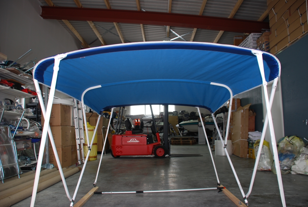 3-Stangen Bimini Top Breite 230-244cm