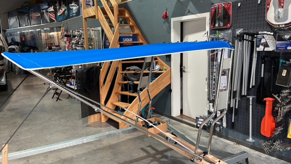 Bimini für Geräteträger "Schlauchboot" Stoff aus Sunbrella