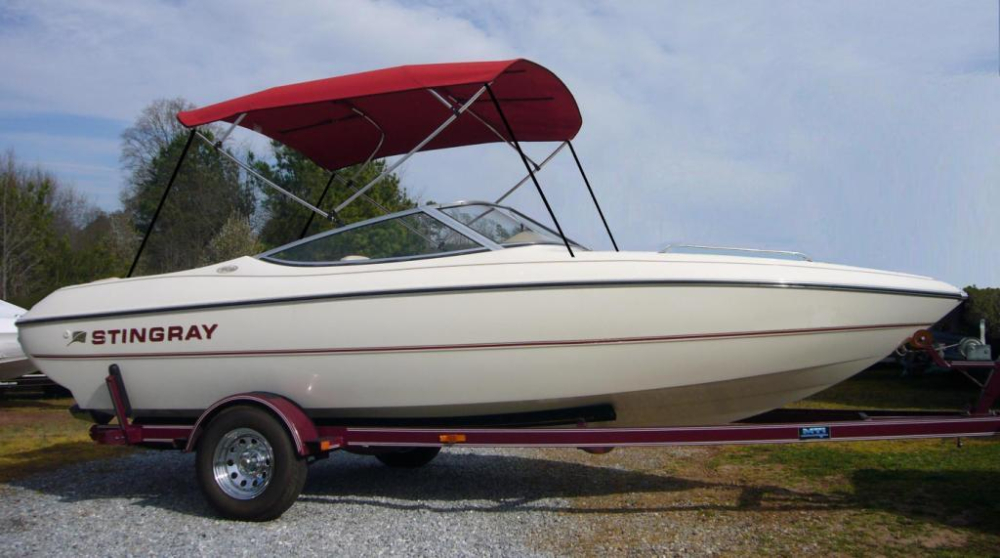 4 Stangen Bimini "Carver" Höhe 92cm Breite 155-169cm