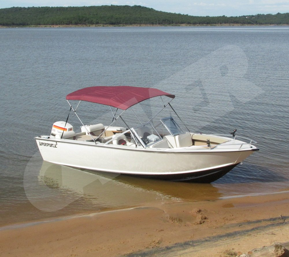 4 Stangen Bimini "Carver" Höhe 92cm Breite 155-169cm