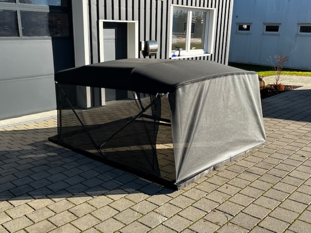 4 Stangen Bimini Top Deluxe 170-182cm Breite