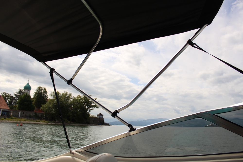 3 Stangen Bimini Top Deluxe Alu 200-213cm Breite