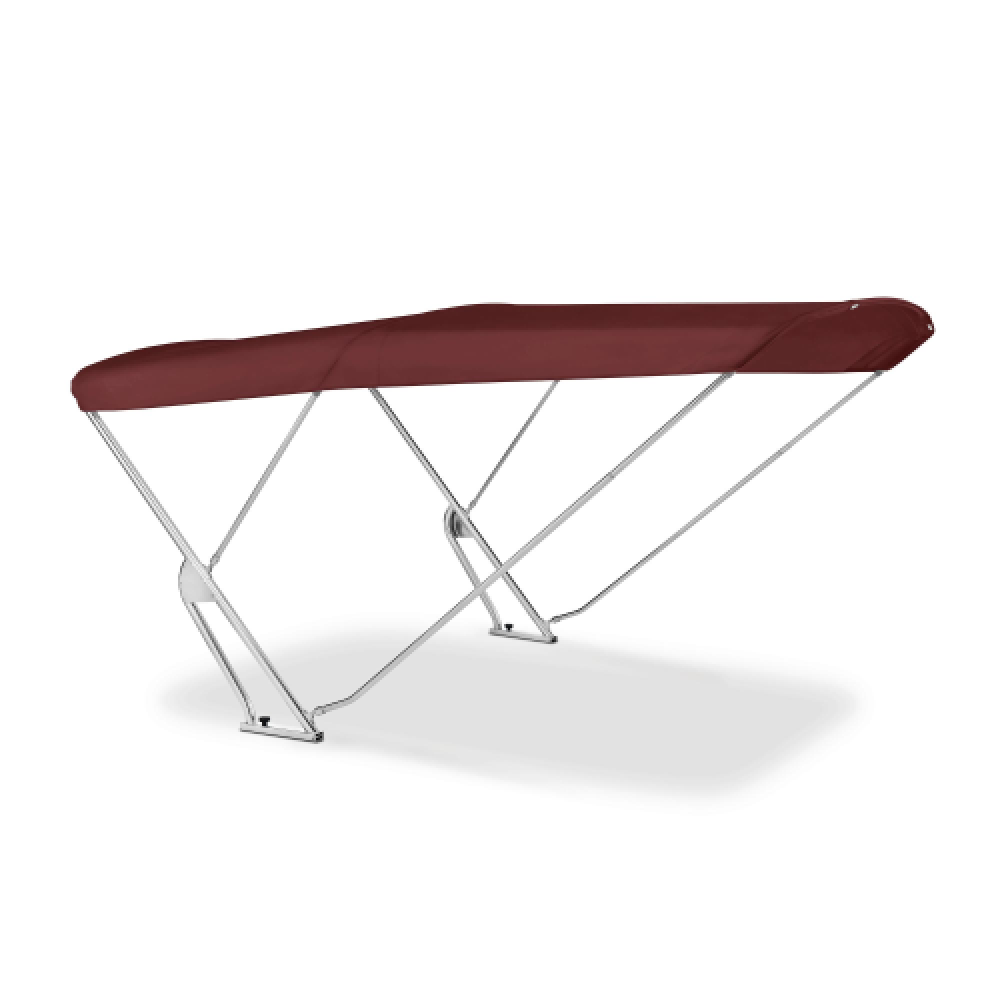 Bimini mit Geräteträger "Strange XL". Breite 185cm