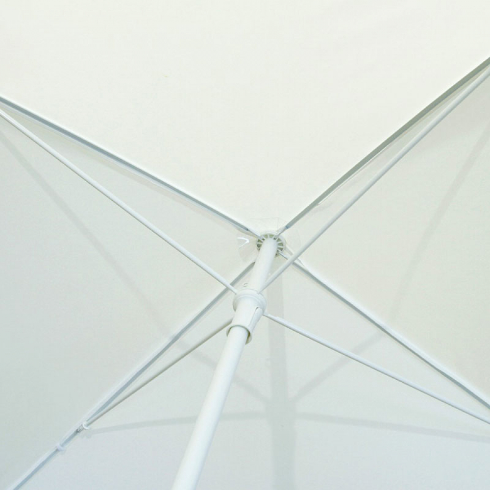 Bootssonnenschirm 190x230cm Farbe weiss