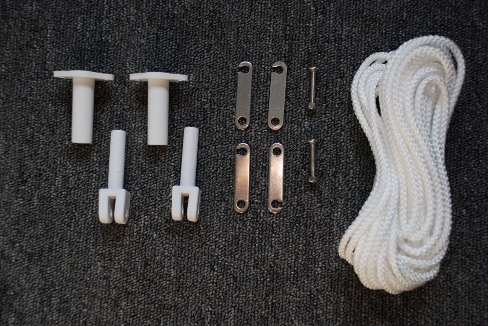 2 Stangen Bimini Top Light 140-150cm Breite