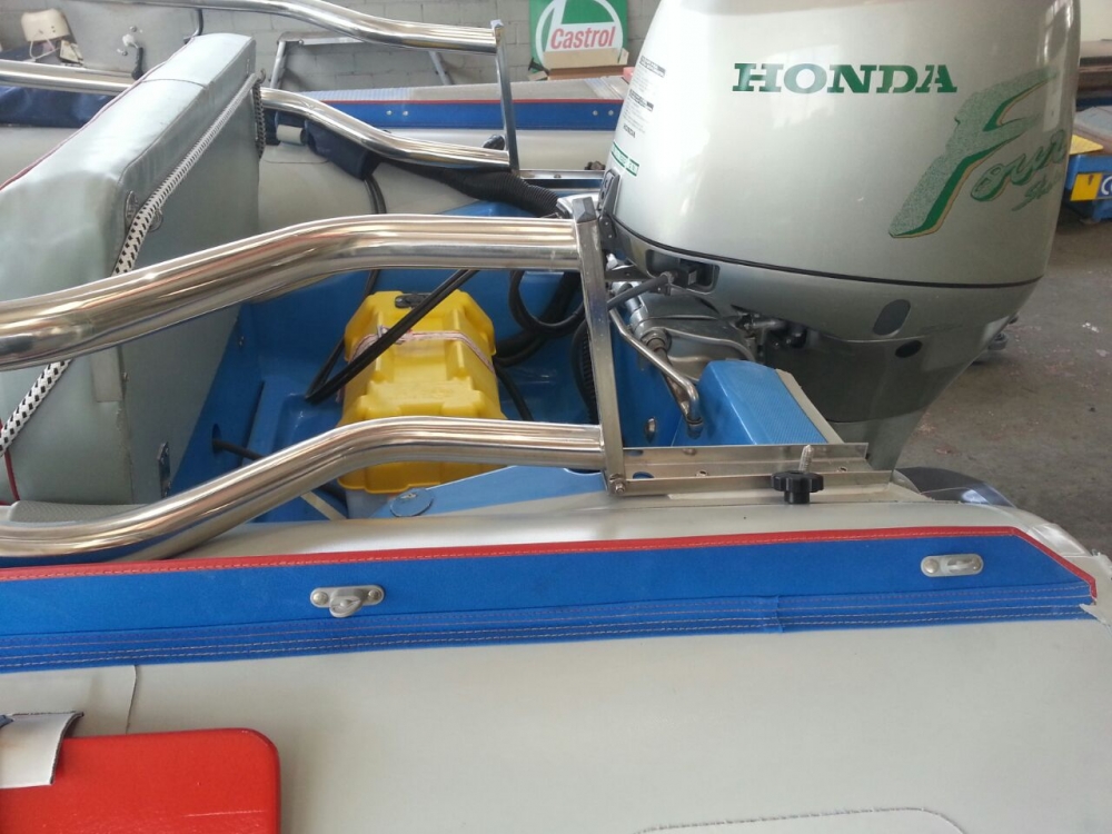 Geräteträger Ø40mm 125-180cm Montagebreite, für Schlauchboote