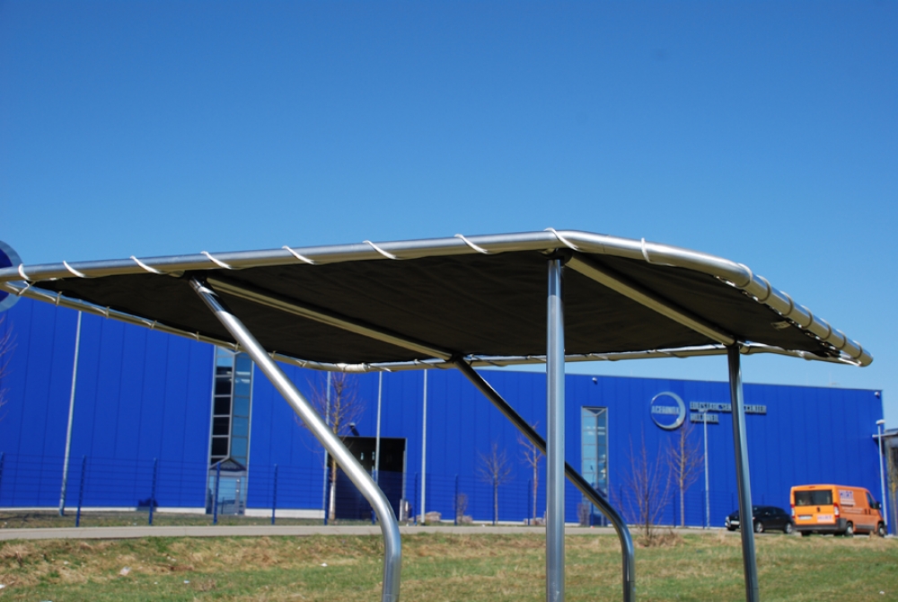 T-Top aus Eloxal Breite 140cm