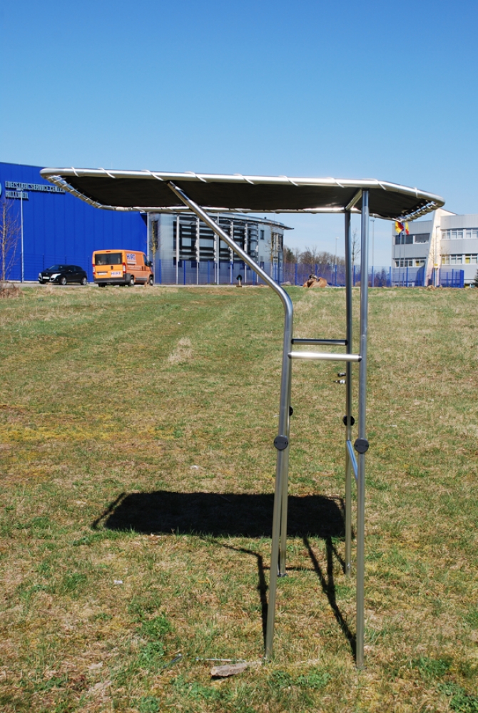 T-Top aus Eloxal Breite 140cm